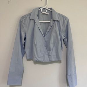 A&F Cropped Blouse